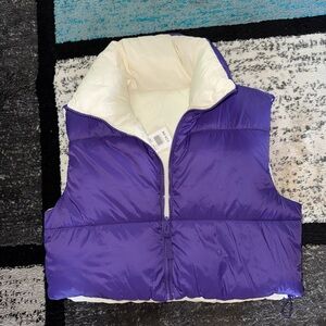 Purple Puffer Vest❤️